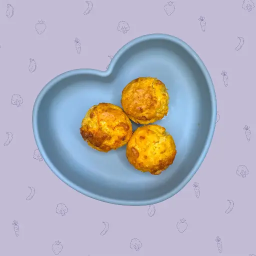 Carrot & Cheese Mini Muffins