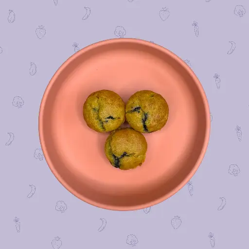Avocado & Blueberry Mini Muffins
